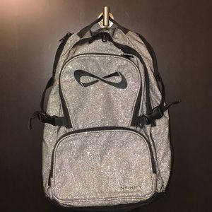 DARK GRAY SPARKLE NFINITY BACKPACK